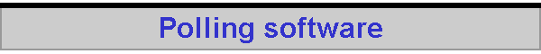 Polling software